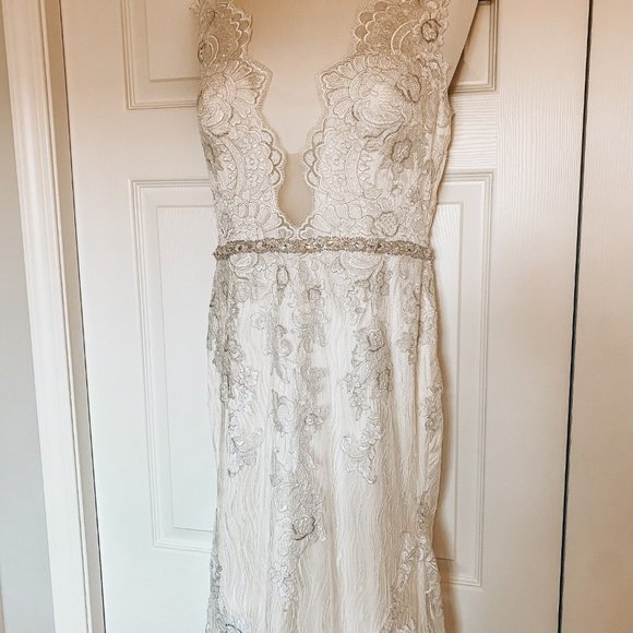 Sottero & Midgley Wyatt Custom Gown (DRY CLEANED) - Picture 1 of 9